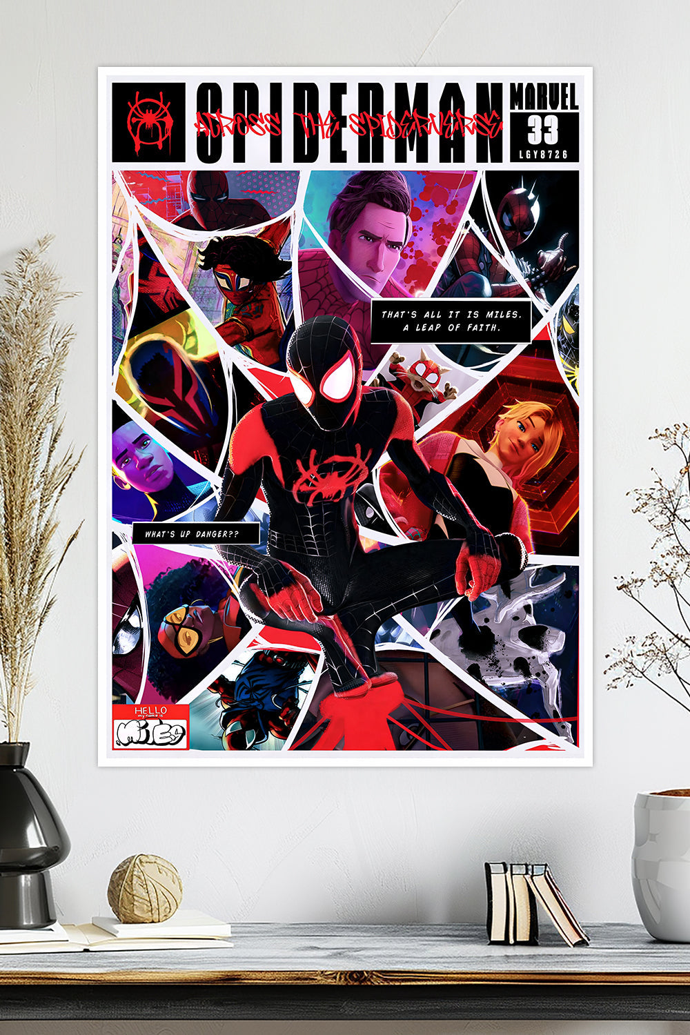 Miles Morales | Spider-Man: Across the Spider-Verse | Marvel Poster