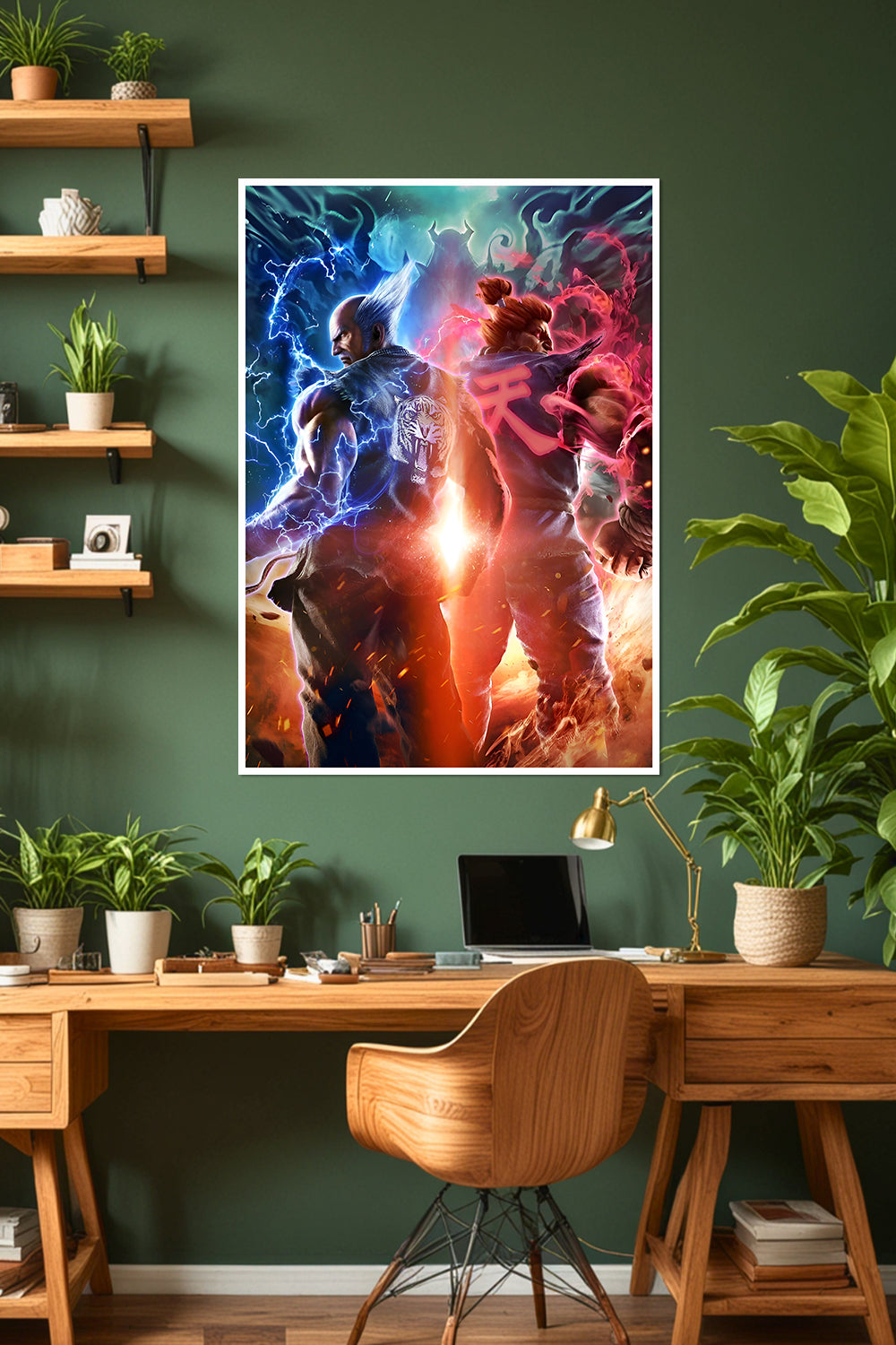 Tekken Showdown | Heihachi vs. Akuma | Game Poster