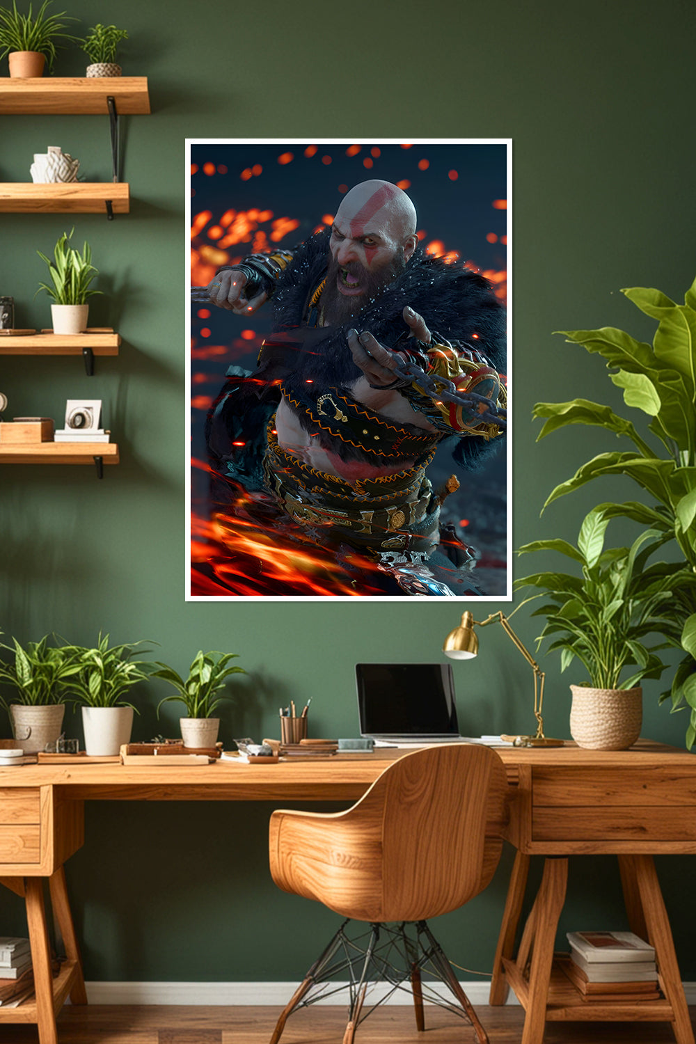 God of War | Kratos & Atreus | Game Poster