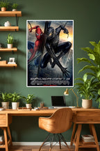 Spider-Man 3 Movie Poster | Spider-Man vs Venom Symbiote | Marvel Poster