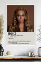 Beyoncé | Queen Bey | Iconic Music Legend | Music Poster