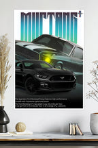 Ford Mustang | Performance Specs | Car Poster