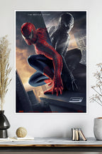 Spider-Man 3 Movie Poster | Spider-Man vs Venom Symbiote | Marvel Poster