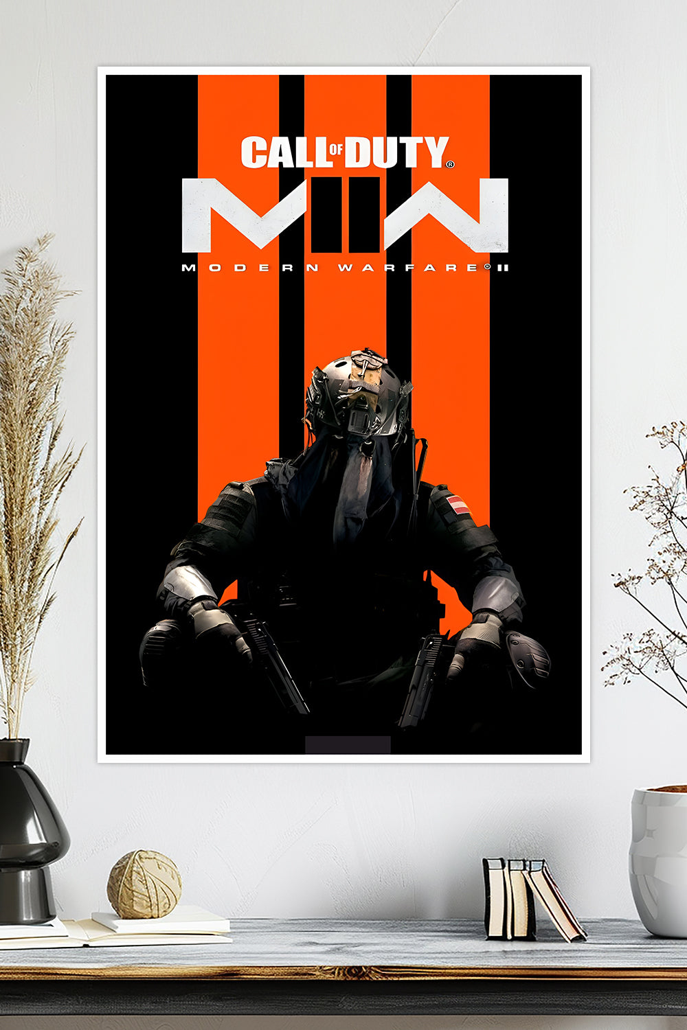 Call of Duty Modern Warfare II | Ghost Operator | Special Forces | Call of Duty | Game Poster