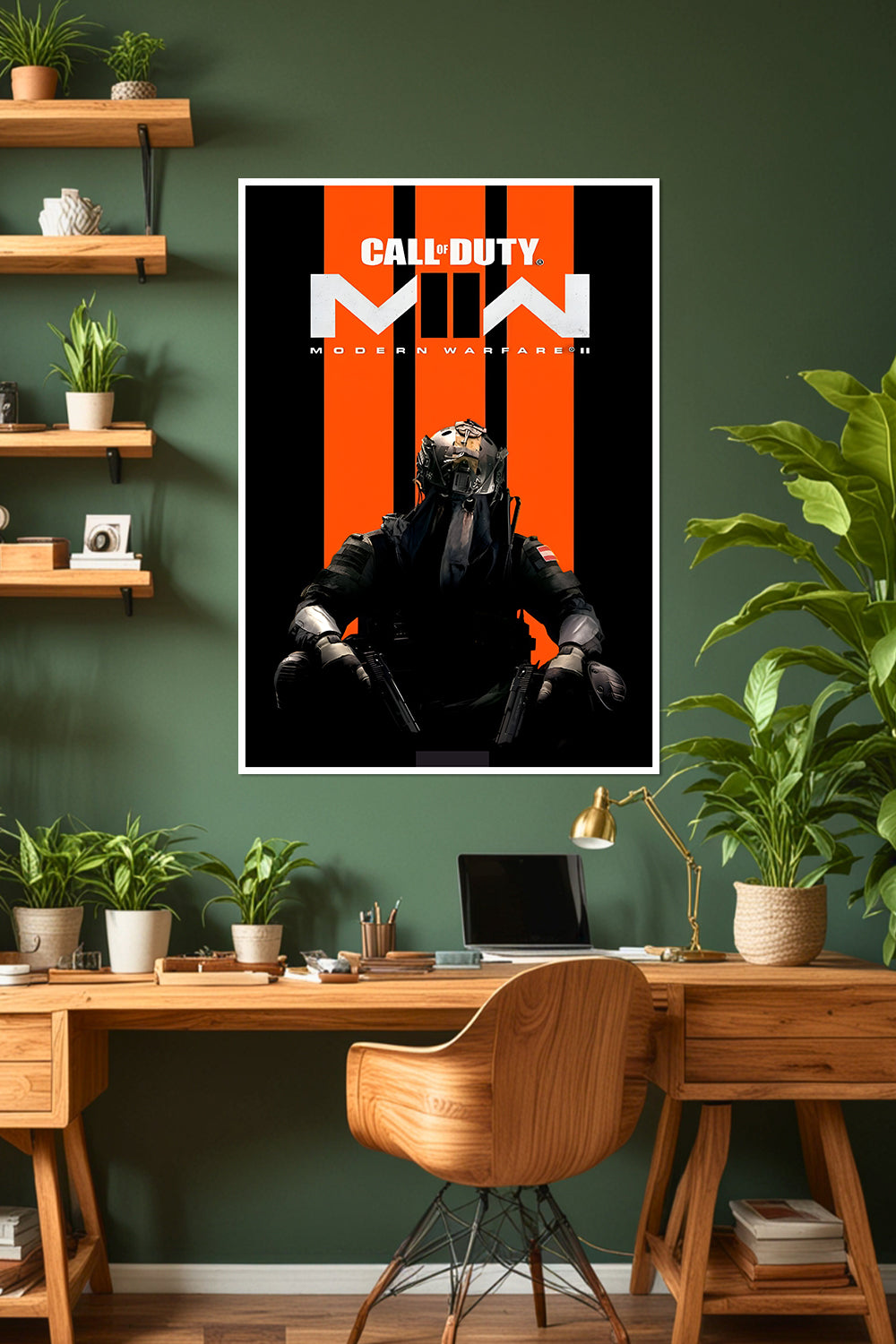 Call of Duty Modern Warfare II | Ghost Operator | Special Forces | Call of Duty | Game Poster