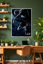 Spider-Man 3 Movie Poster | Spider-Man vs Venom Symbiote | Marvel Poster