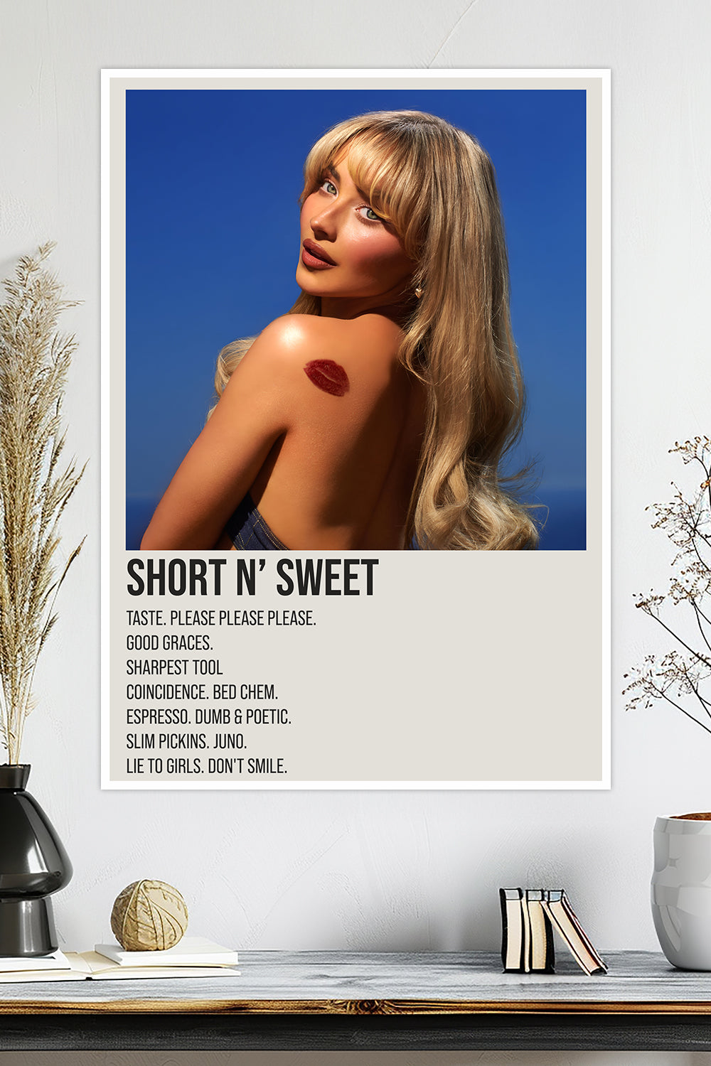 Short N' Sweet | Sabrina Carpenter | Music Poster