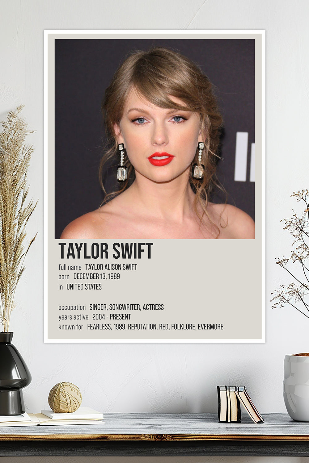 Taylor Swift | The Eras Icon | Music Poster