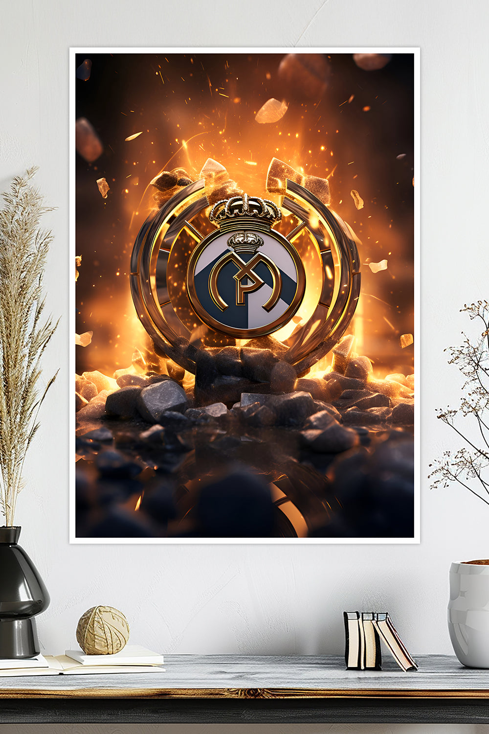 Real Madrid Emblem | Football Poster