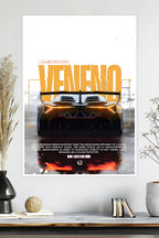 Lamborghini Veneno | Roadster | Car Poster