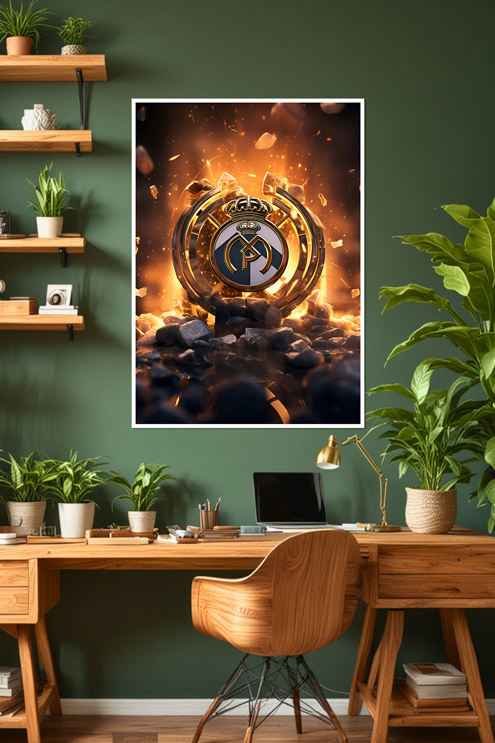 Real Madrid Emblem | Football Poster