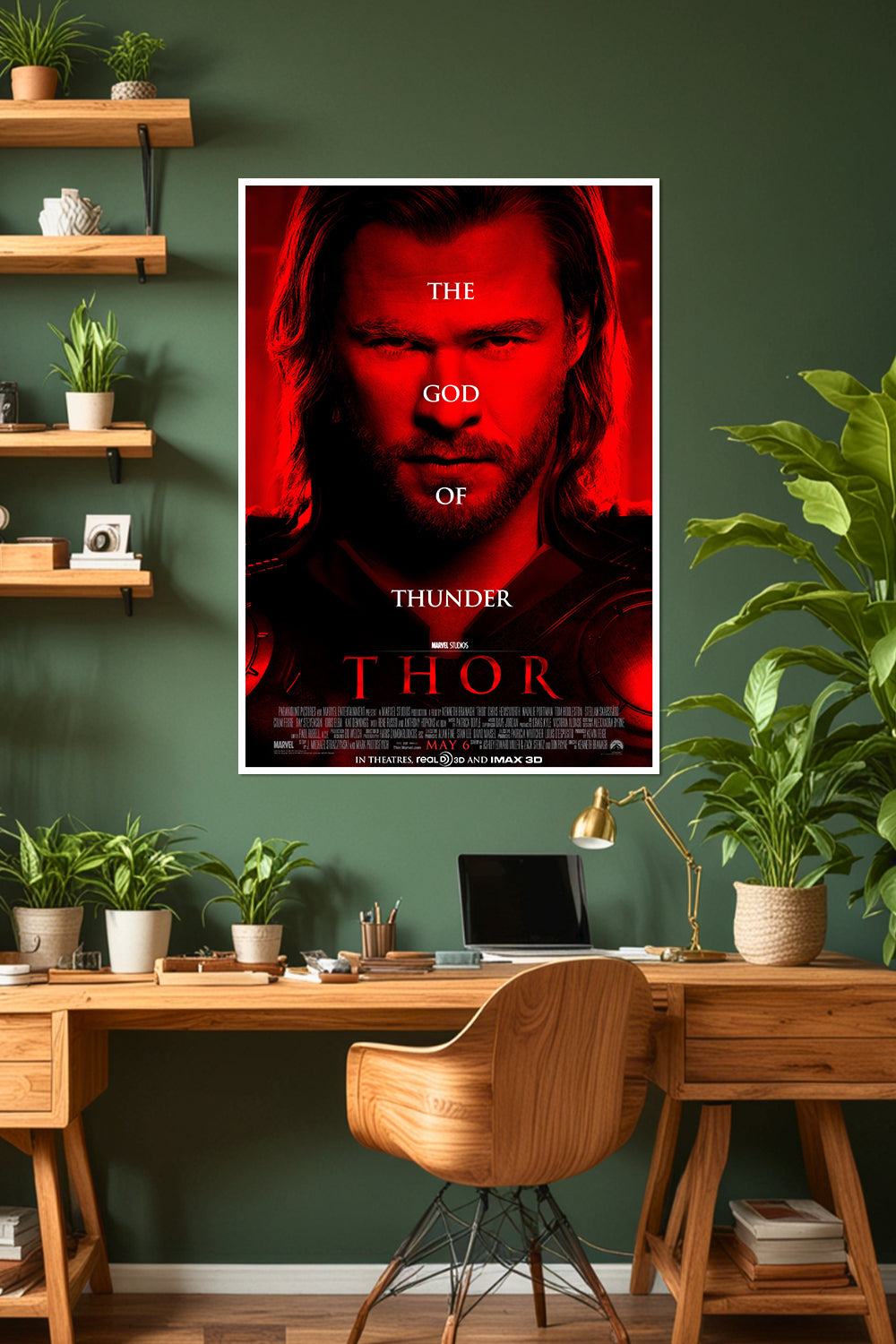 Thor | God of Thunder | Marvel Poster