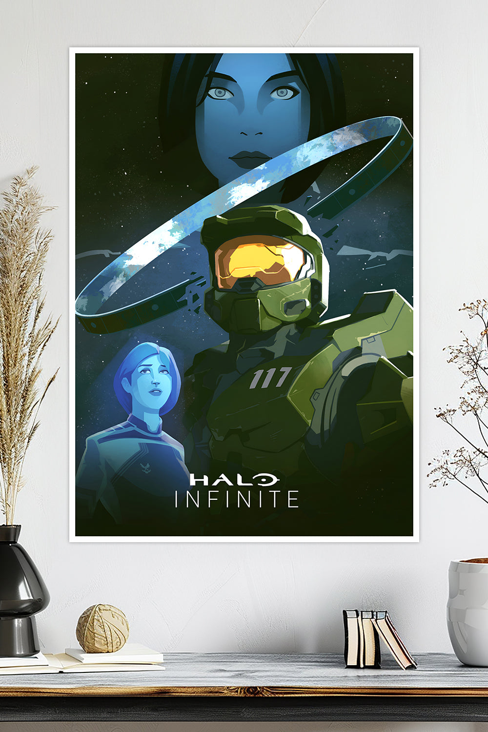 Halo Infinite | Master Chief & Cortana | Game Poster