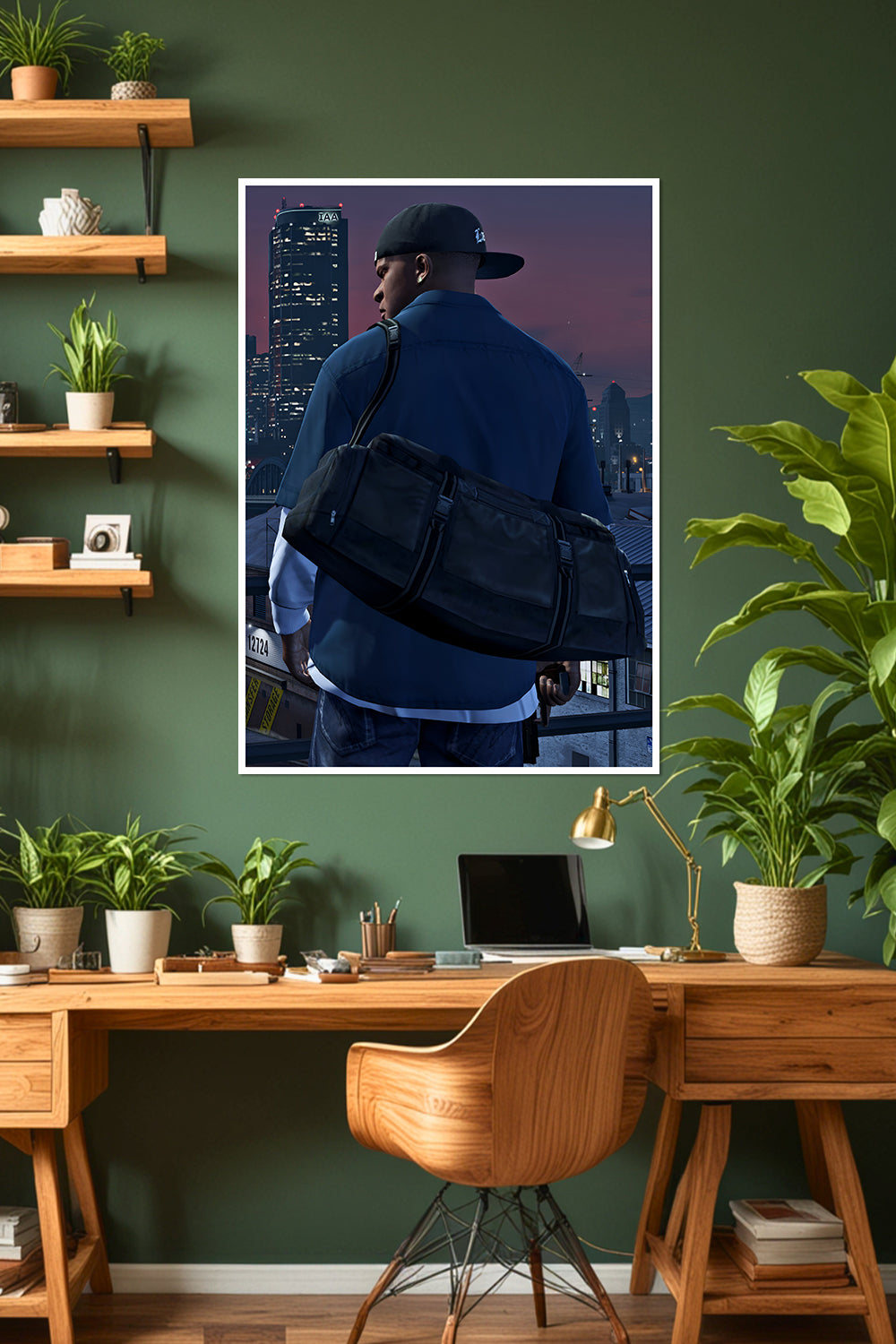 Grand Theft Auto V | GTA 5 | Michael, Trevor & Franklin | Game Poster