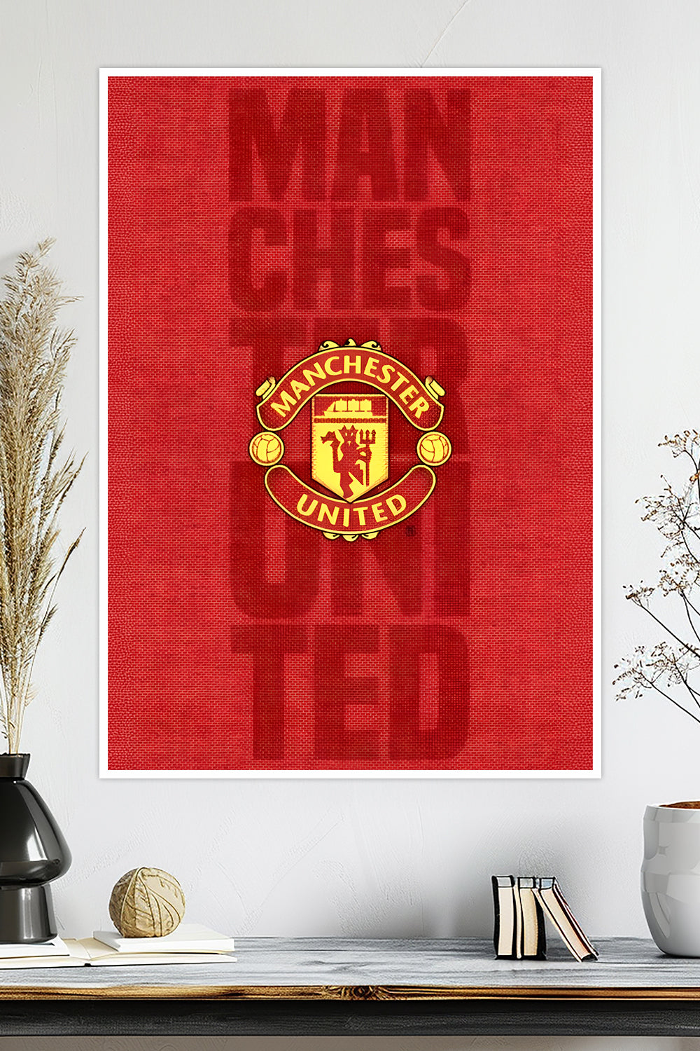 Manchester United Crest | Football Poster
