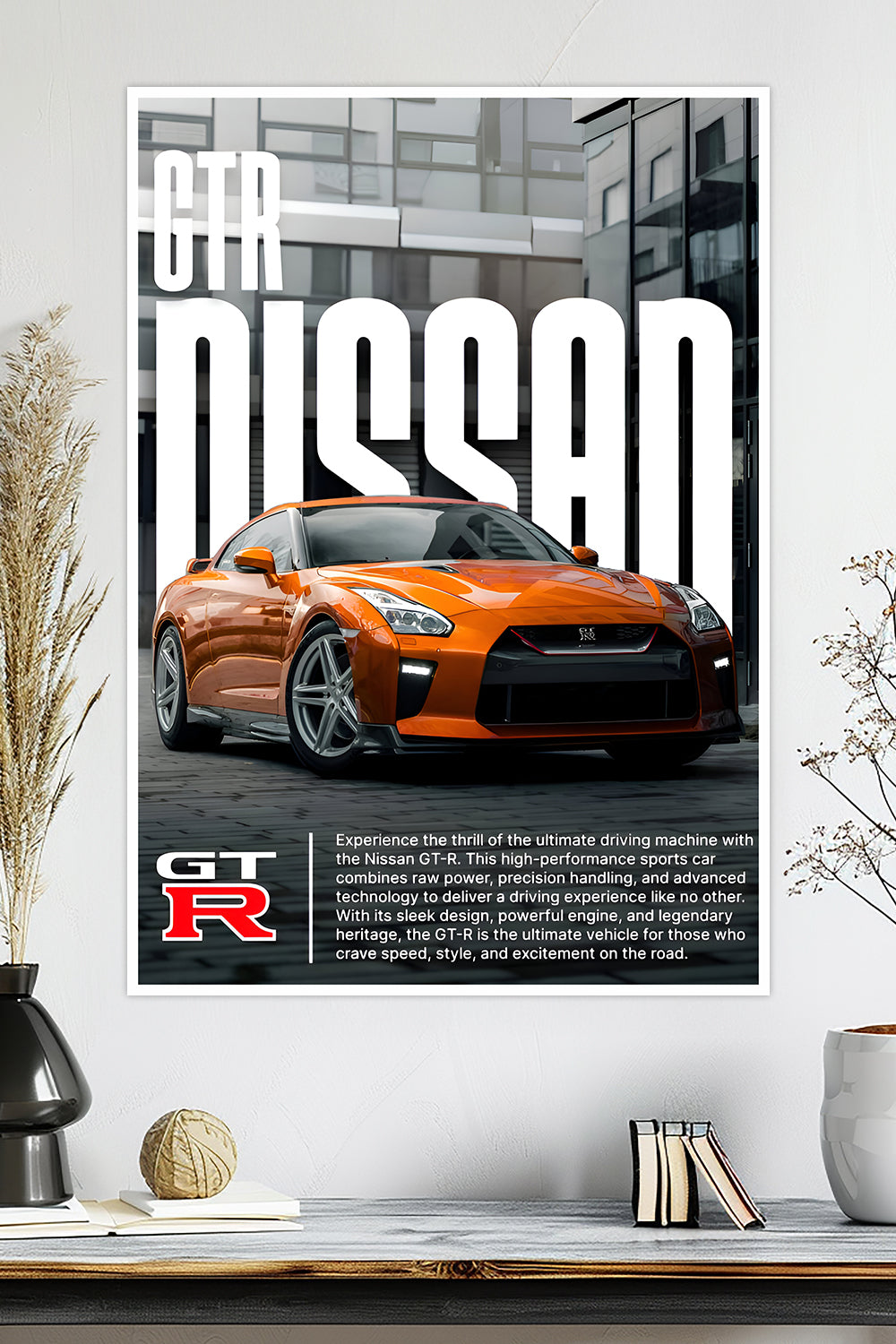Nissan GT-R | Car Poster