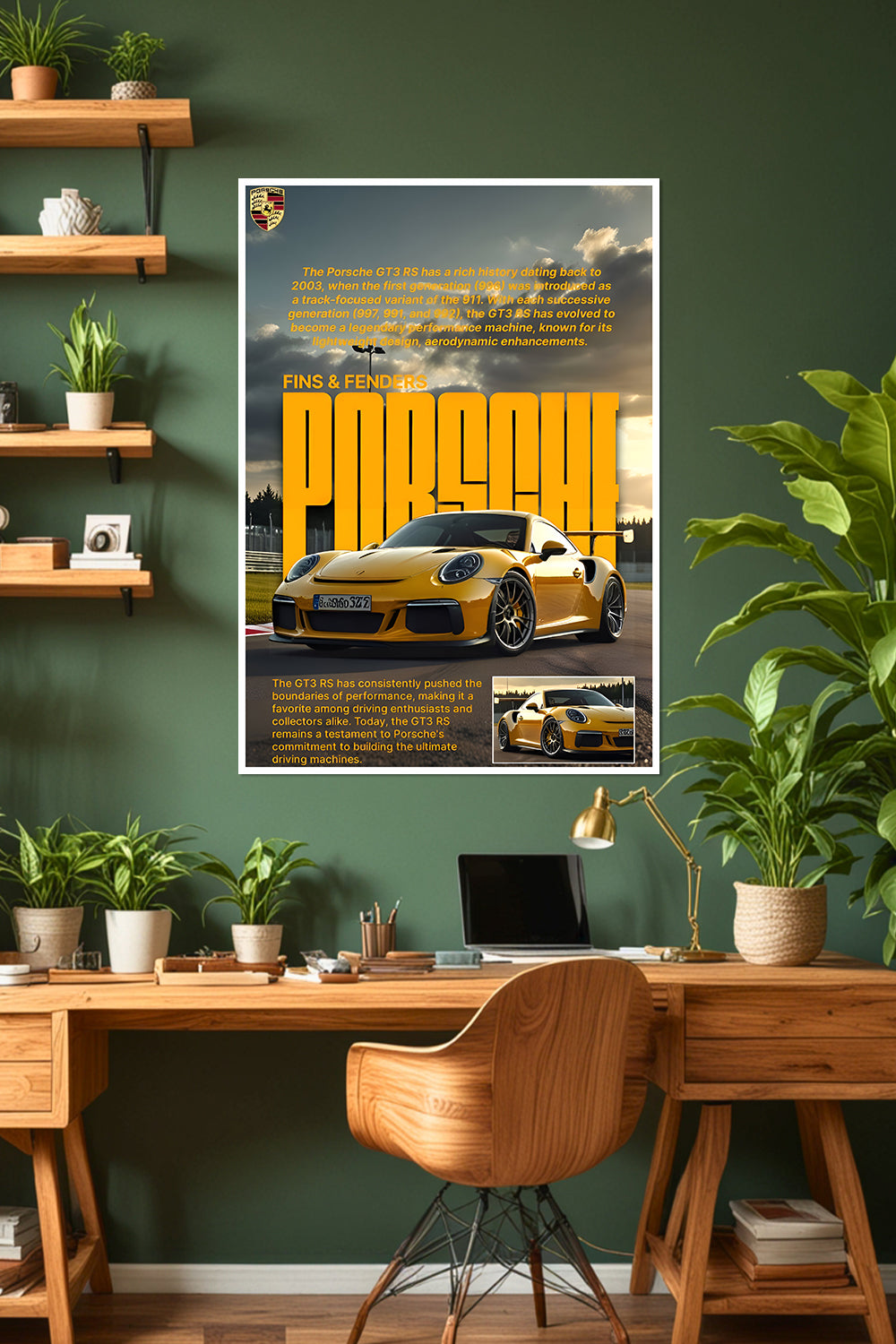 Porsche GT3 RS | Car Poster