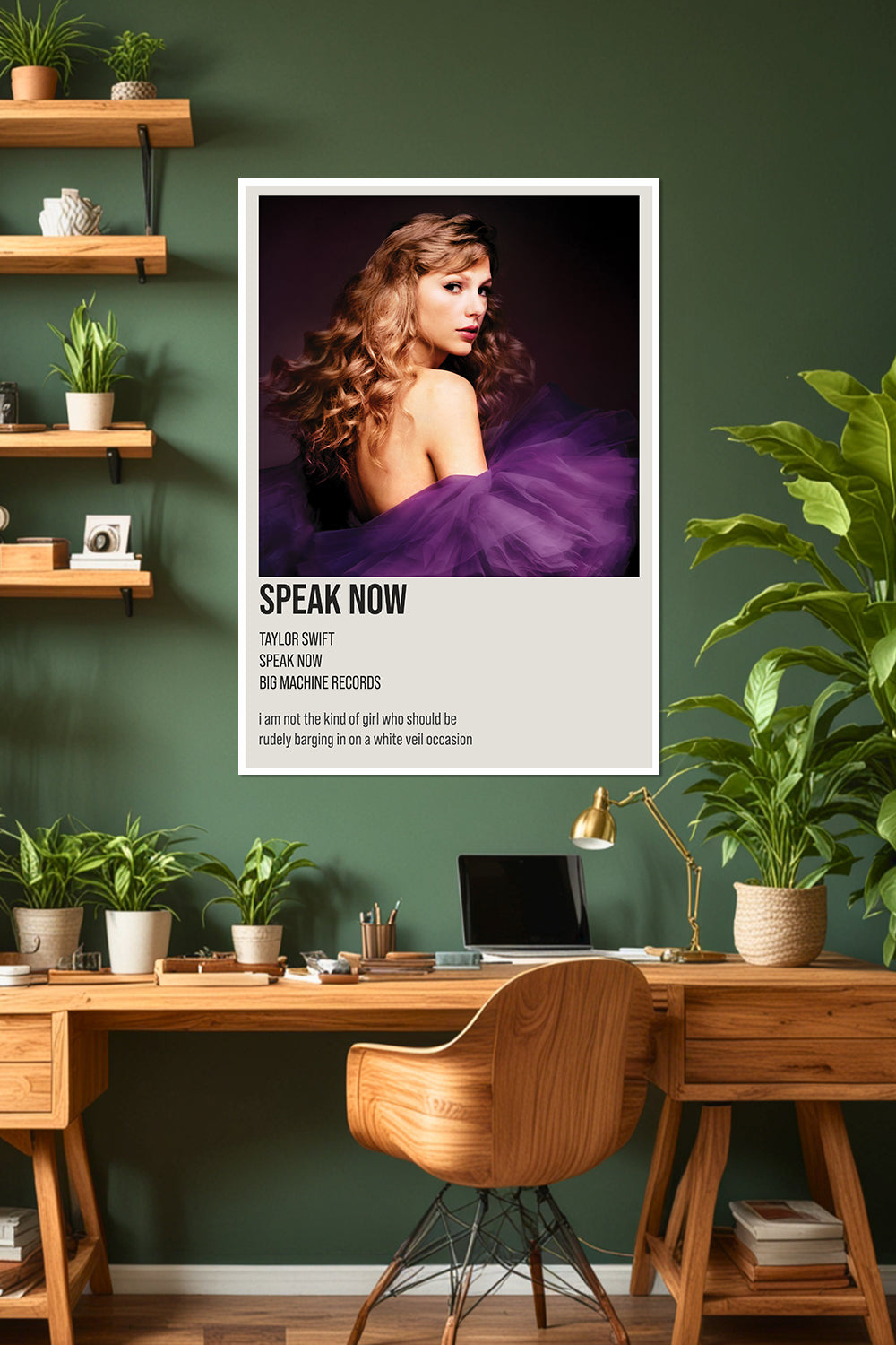 Speak Now | Taylor Swift | Music Poster
