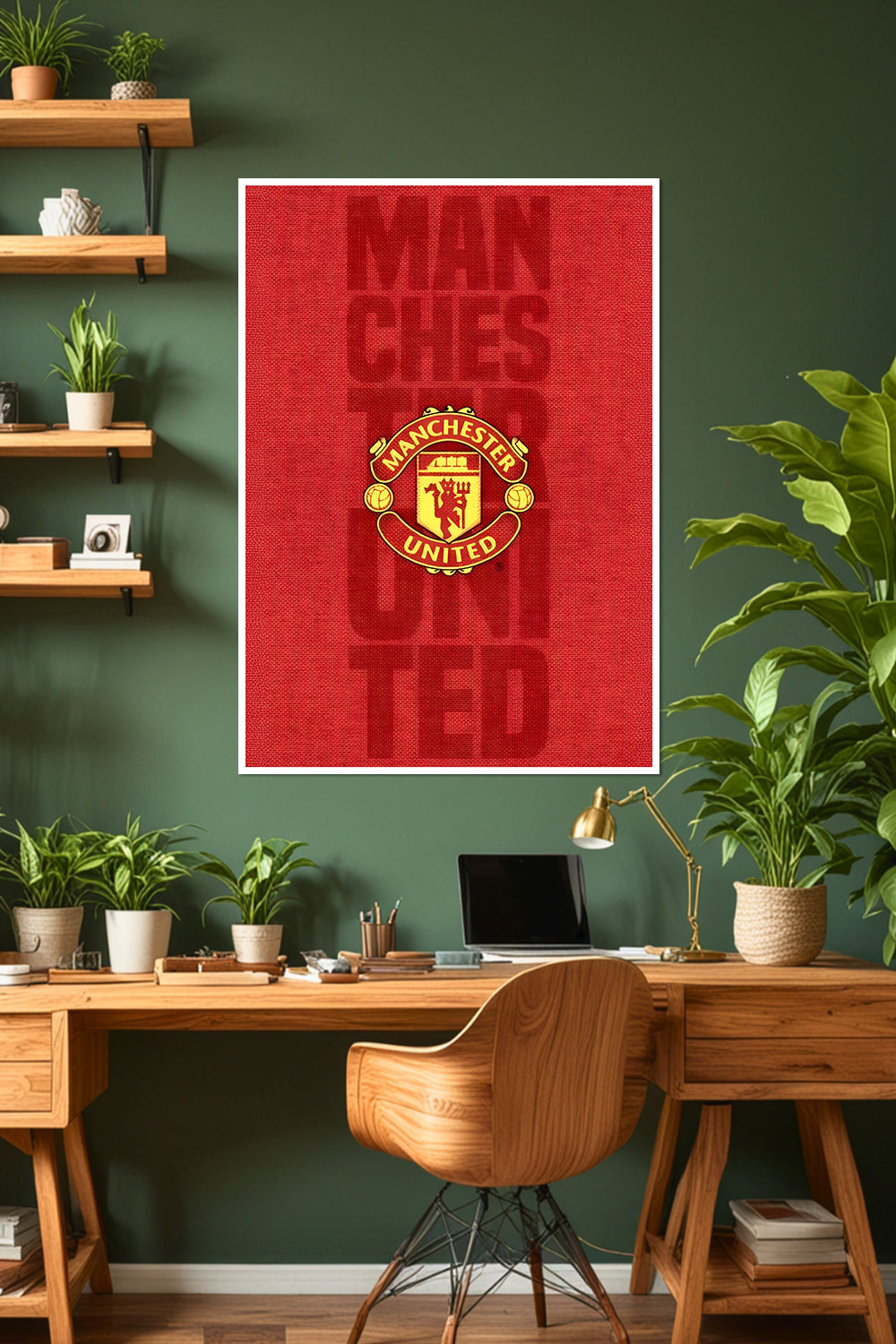 Manchester United Crest | Football Poster