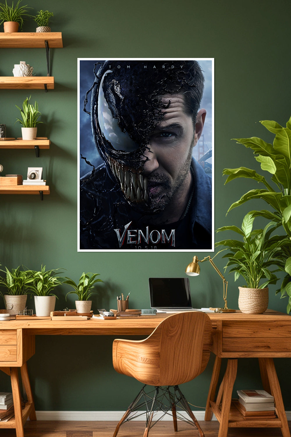 Venom | Tom Hardy | Venom symbiote | Marvel Poster