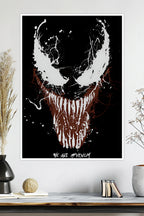Venom | Tom Hardy | Venom symbiote | Marvel Poster
