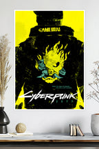 Cyberpunk 2077 Samurai | Wake the Up Samurai | Game Poster
