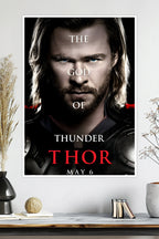 Thor | God of Thunder | Marvel Poster