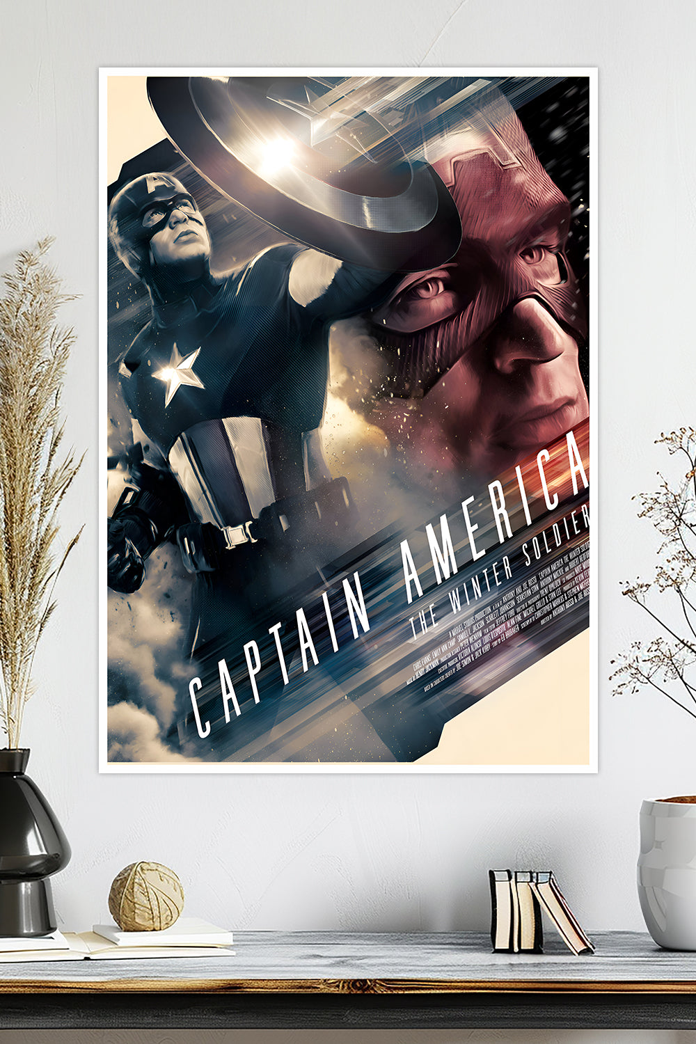 Captain America: The Winter Soldier (2014) | Chris Evans | Marvel Poster