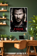 Thor | God of Thunder | Marvel Poster