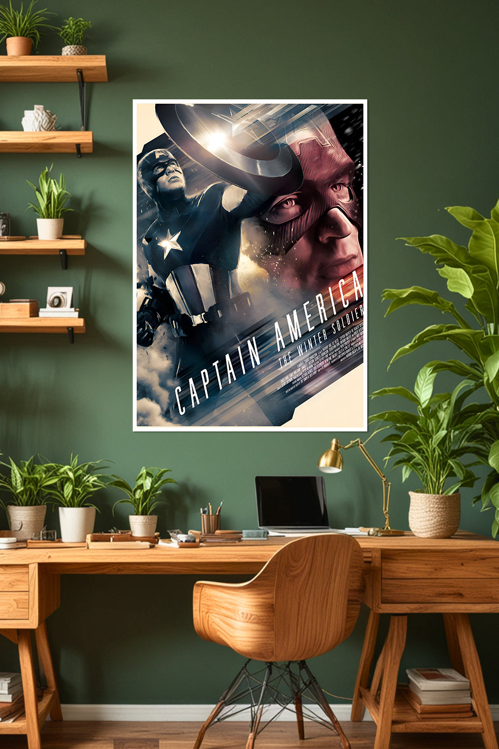 Captain America: The Winter Soldier (2014) | Chris Evans | Marvel Poster