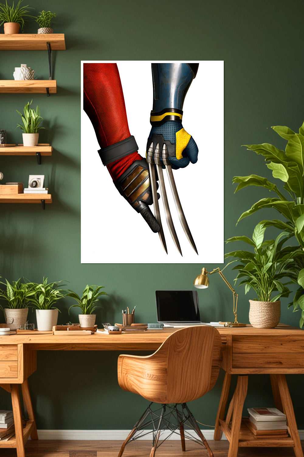 Deadpool & Wolverine | Ryan Reynolds & Hugh Jackman | Marvel Poster