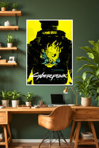 Cyberpunk 2077 Samurai | Wake the Up Samurai | Game Poster