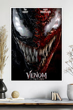 Venom | Venom vs Carnage | Venom: Let There Be Carnage | Marvel Poster