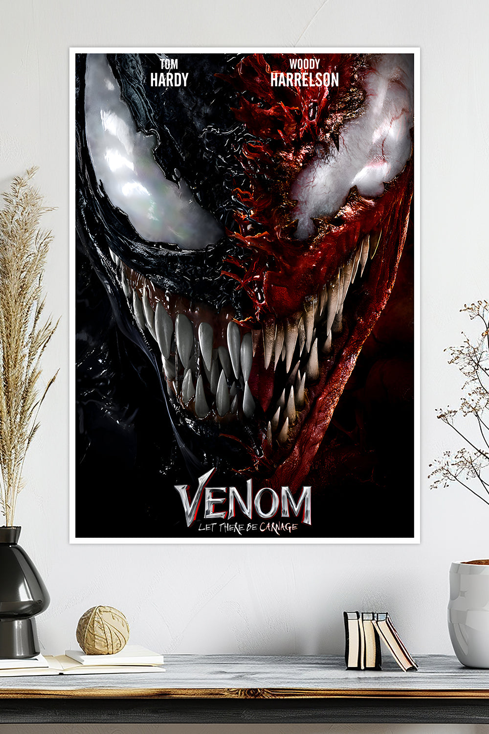 Venom | Venom vs Carnage | Venom: Let There Be Carnage | Marvel Poster