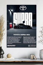 Toyota Supra MK4 | Car Poster