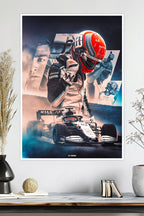 George Russell | Williams Racing | F1 Racing Poster