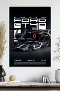 Ford GT40 | 24 Hours of Le Mans | Car Poster