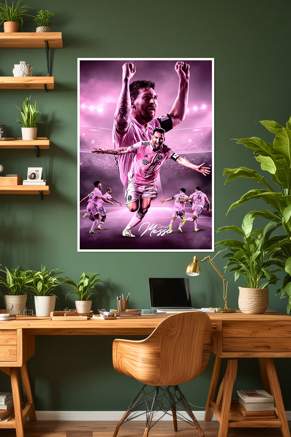 Lionel Messi | Argentina Jersey | Football Poster
