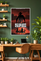 Red Dead Redemption 2 | Western Outlaw Art | Rockstar Games | Game Poster