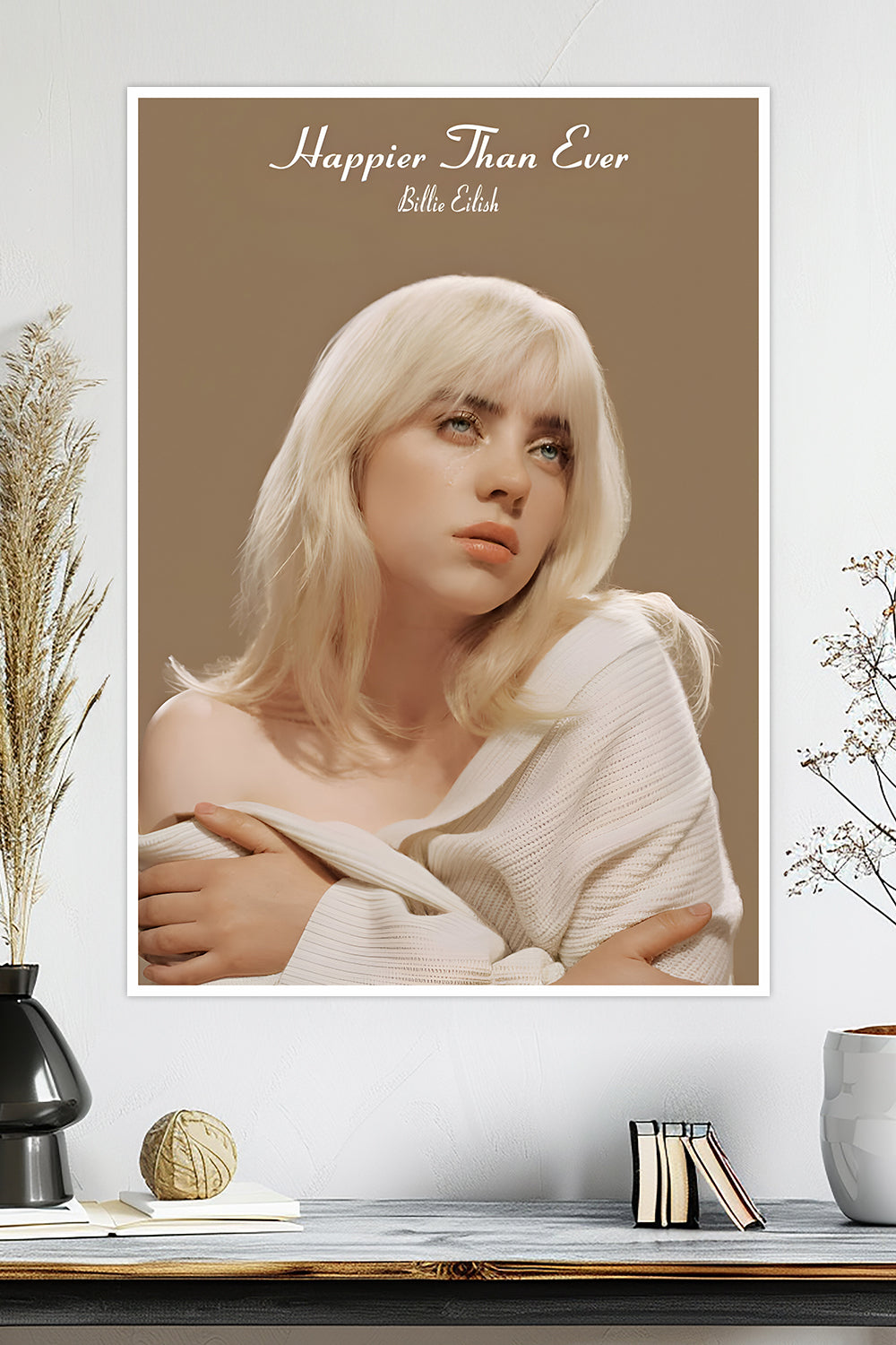 Billie Eilish | Happier Than Ever Album | Music Poster