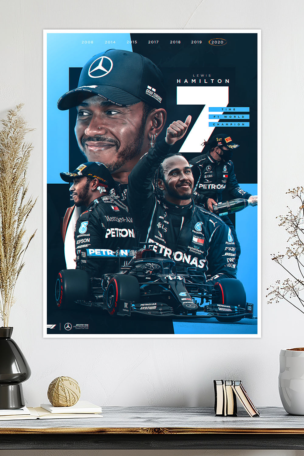George Russell | Williams F1 Car | F1  Racing Poster