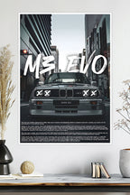 BMW M3 EVO | E30 | Car Poster