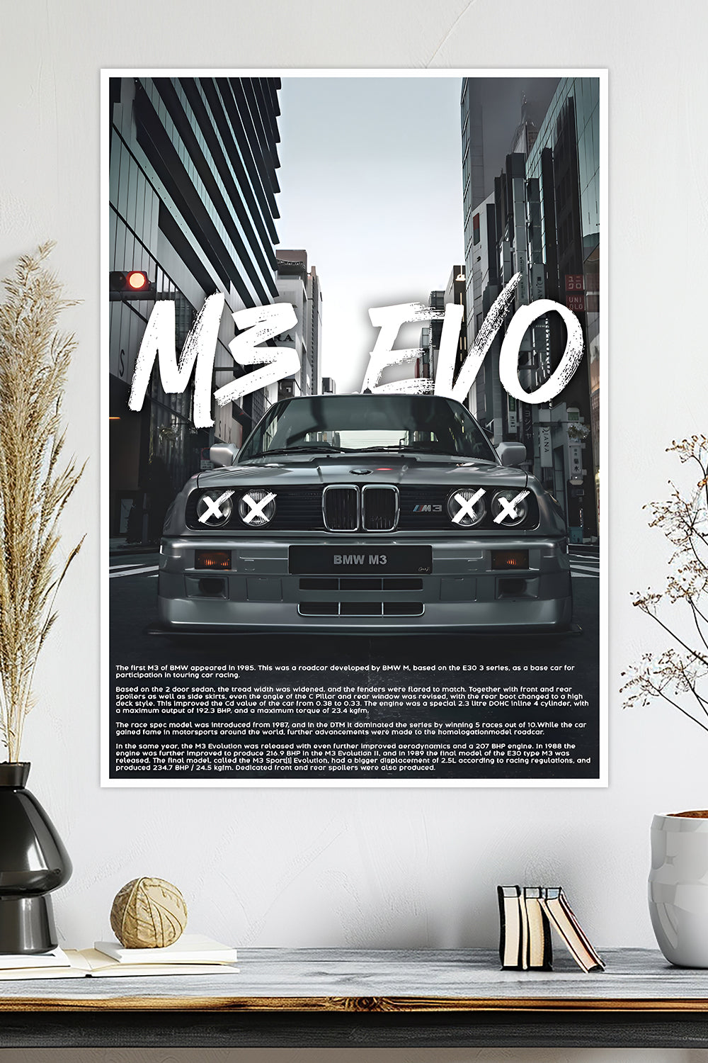 BMW M3 EVO | E30 | Car Poster