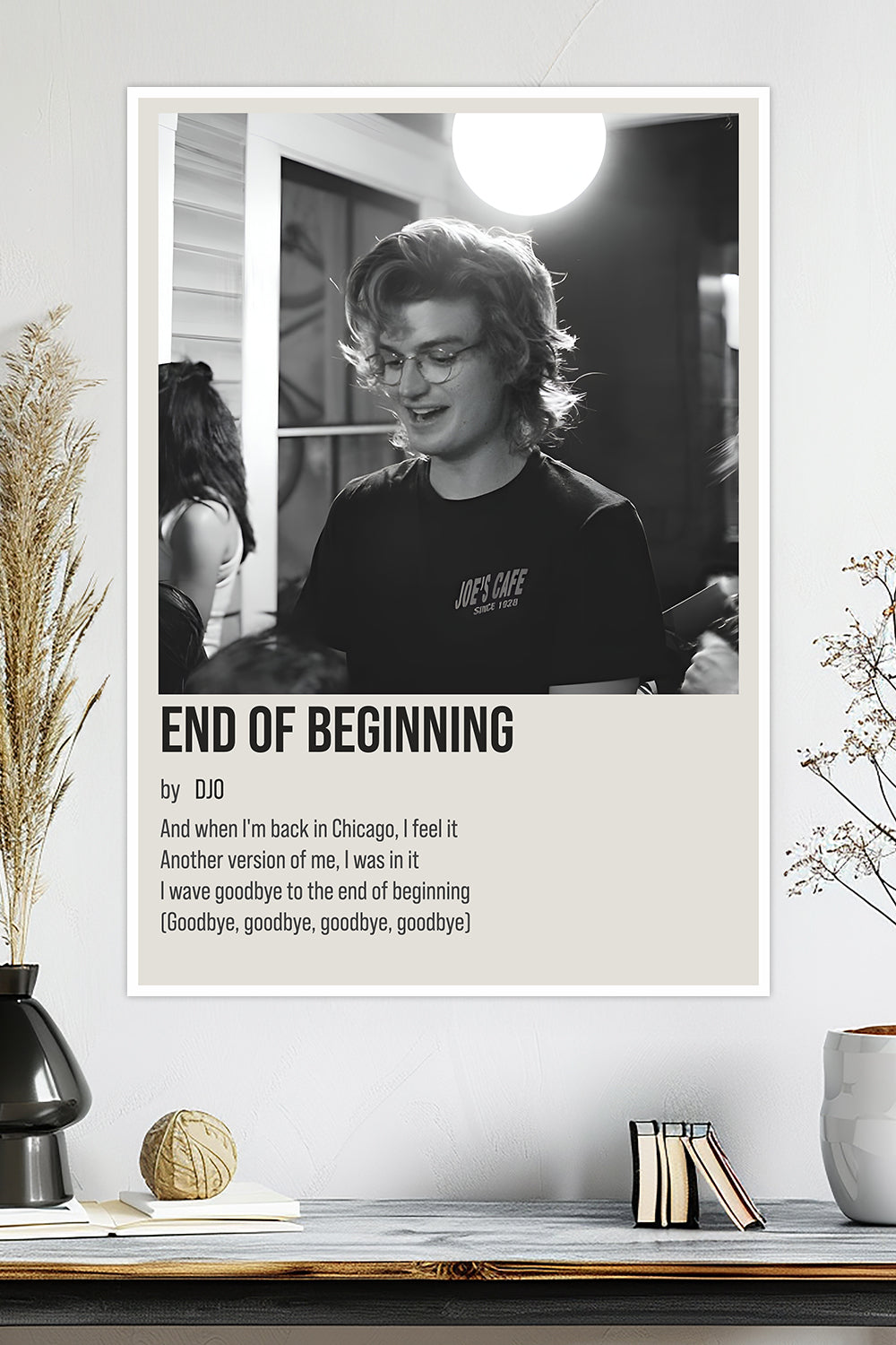 End of Beginning | DJO | Music Poster