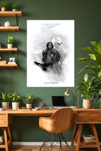 Jon Snow & Ghost | Game of Thrones | TV-Series Poster