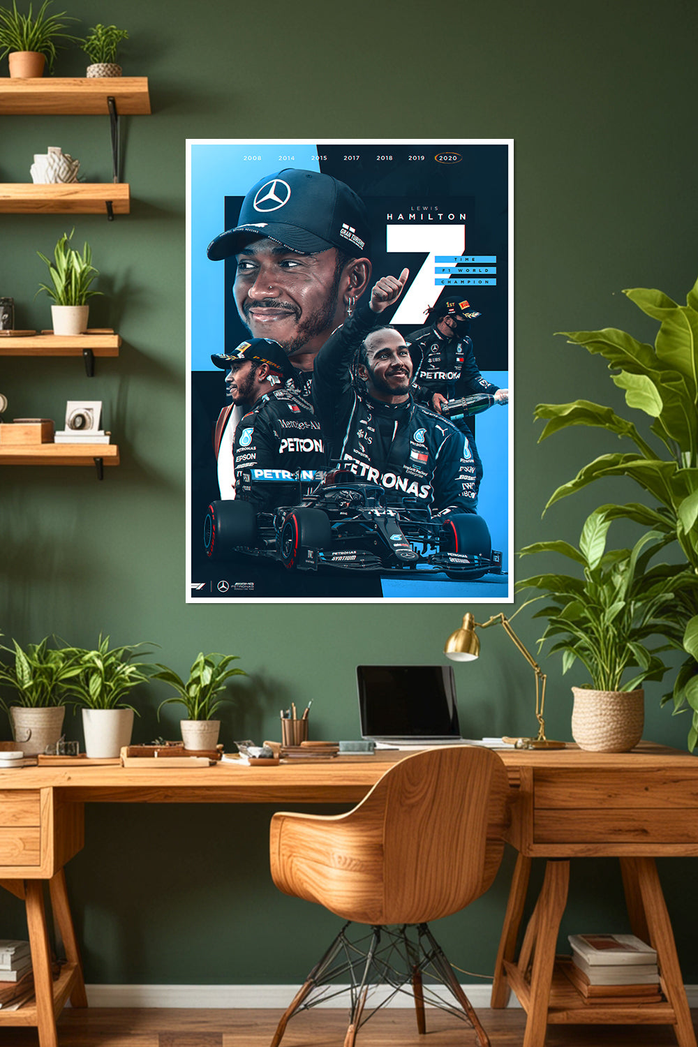 George Russell | Williams F1 Car | F1  Racing Poster