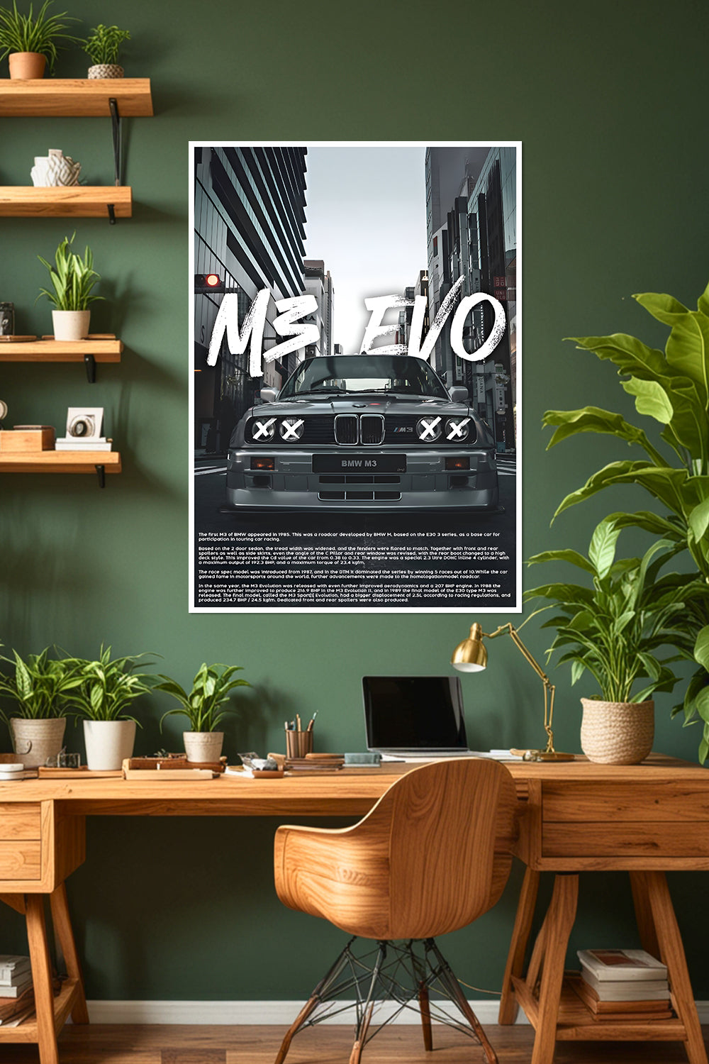 BMW M3 EVO | E30 | Car Poster