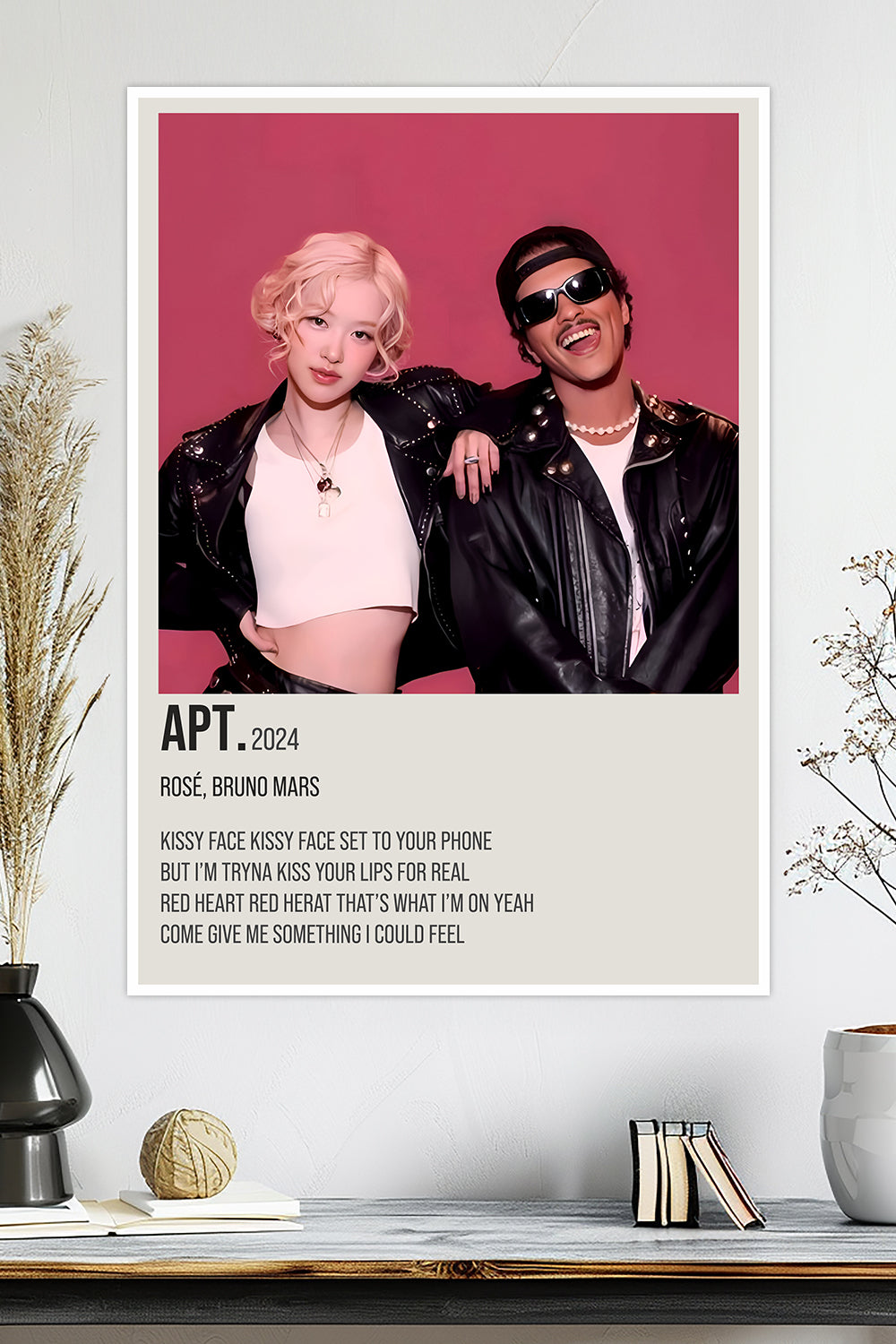 APT. | Rosé, Bruno Mars | Music Poster
