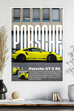 Porsche GT3 RS | Car Poster