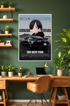 Ford Shelby GT500 | Kyotaro Ichikawa | Car Poster